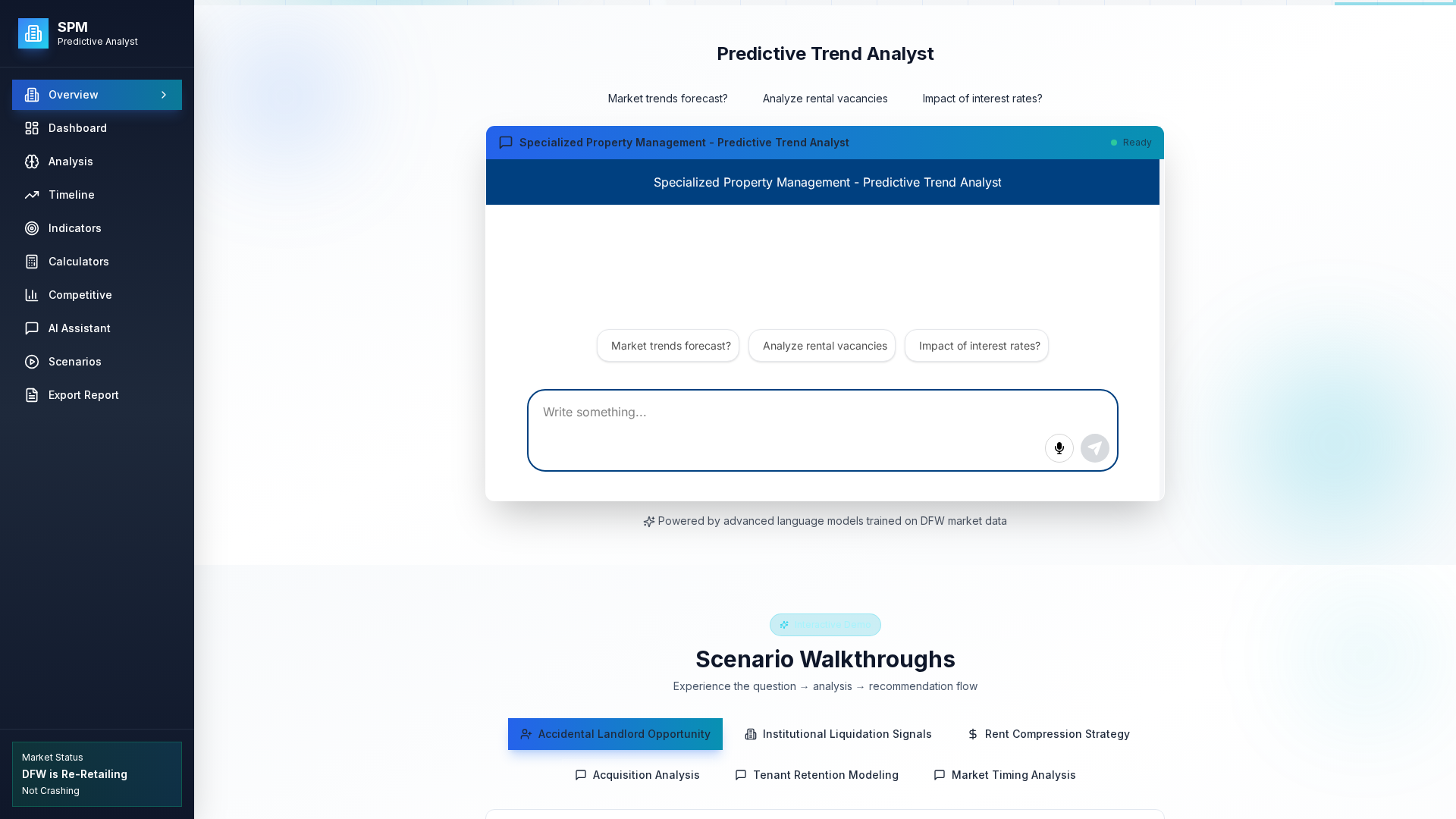 Specialized Property Management - Real Estate Analytics